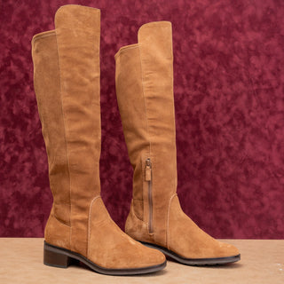 Cole Haan Women Duchess Tan Suede OTK GrandOs Fashion  Fall Boots sz9
