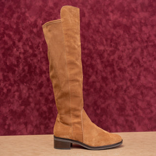Cole Haan Women Duchess Tan Suede OTK GrandOs Fashion  Fall Boots sz9