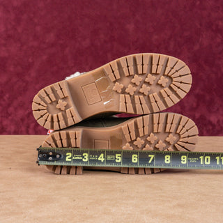 Blondo Women Margo Green Olive Suede Waterproof Faux Fur Winter Boots sz 6