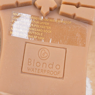 Blondo Women Margo Green Olive Suede Waterproof Faux Fur Winter Boots sz 6