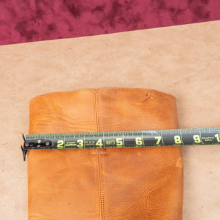 Dingo Women Casbah Tan Leather Harness Pull-on Bohemian Knee Boots sz 9.5