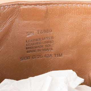 Tory Burch Women Sofia 85 Lug Sole T Logo Heeled Brown Suede Boots sz 11