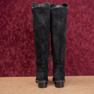 Cole Haan Women Duchess Black Suede OTK GrandOs Fashion Fall Boots sz 7.5