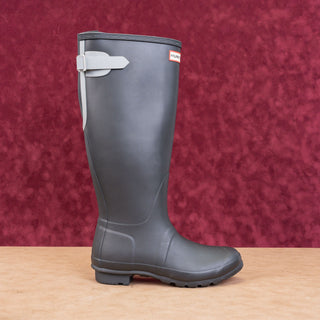 Hunter Women Original Back Adjustable Rain Wellies Knee Boots sz 8US EUR39