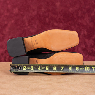 Vince Women Kimmy Black Suede Comfy Square Toe Dress Ankle Boots sz 6.5