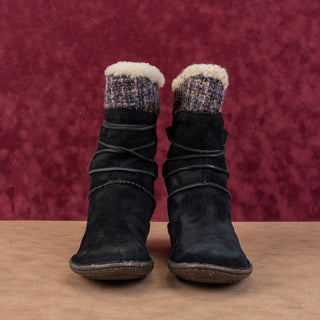 UGG Women Tanasa Fleece Lined Warm Lace Slip-on Mid calf boots sz 7