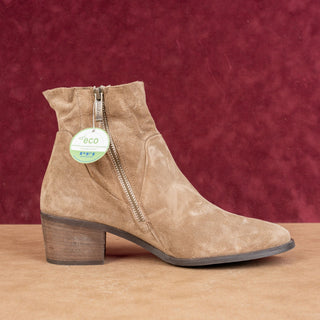 Paul Green Wmn Nicole Tan Suede Western Boho Ankle Boots 9US AUS6.5