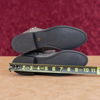 Steve Madden Women Ryson Grey Leather Tall Riding Equestrian Knee Boots sz 8.5