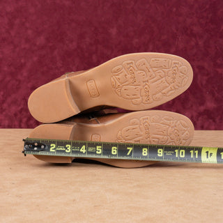 Korks Women Theresa Brown Vegan Leather Riding Wide Calf Knee Boots size 9.5