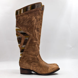 Freebird by Steven Women Aztek Tan Leather Western Boots size 9