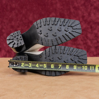 Vince Camuto Women Aresse White Leather Western Chelsea Ankle Boots sz 11