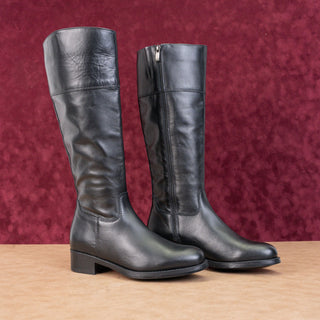 La Canadienne Women Sasha Leather Waterproof Equestrian Riding Knee Boots sz 8.5