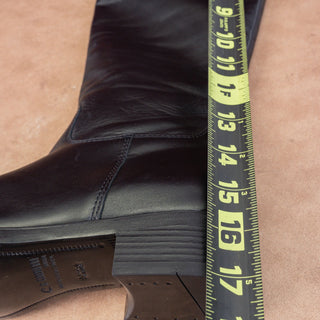 La Canadienne Women Sasha Leather Waterproof Equestrian Riding Knee Boots sz 8.5