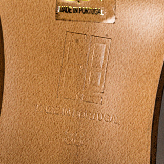 EB By Miista Wmn Inka Beige Leather Buckle Square Retro Ankle Boots 8US EUR38