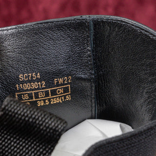 Stuart Weitzman Women Bedford Black Leather Platform Chelsea Ankle Boots sz 9