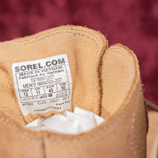 Sorel Men Explorer Drift Waterproof Brown Comfortable Suede Lace-up Boots sz 12