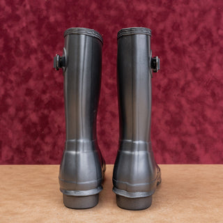Hunter Women Original Short Nebula Rubber Wellies Festival Ankle Boots 9US EUR40