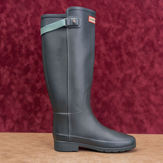 Hunter Wmn Original Tall Navy Blue Festival Wellies Rubber Rain Boots 5US EUR36