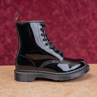 Dr Martens Women 1460 Mono Patent Leather Festival Party Boots 7US EUR38