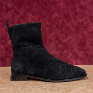 Who What Wear Women Raya Black Suede Dress Office Ankle Boots 8US