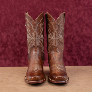 Idyllwind Women Buttercup Brown Leather Western Cowboy Square Toe Boots sz 10