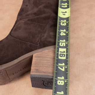 Born Women Thea Western Cowboy Zup Brown Suede Knee Boots sz 8US EUR38