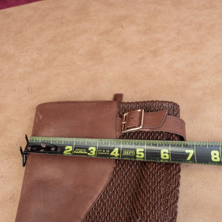 Cole Haan Women Idah Brown Leather Knee Boots sz 6.5
