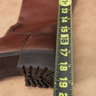 Sam Edelman Wmn Drina Brown Leather Fashion Equestrian Riding Knee Boots sz 6.5