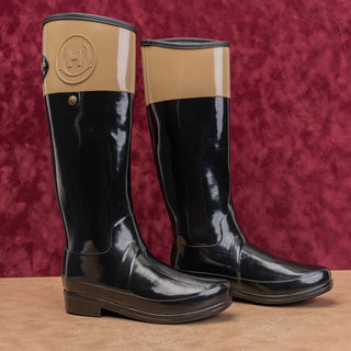 Hunter Women Regent Farm Barn Riding Equestrian Wellies Rubber Boots 6US EUR37
