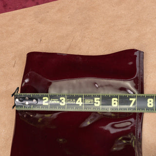 Jeffrey Campbell Women Push Faux Patent Leather Fashion OTK Pointy Boots sz 6.5