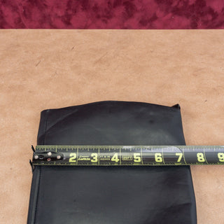 Nine West Women Cindy Black Vegan Leather Riding Equestrian Knee Boots sz 7