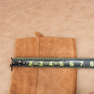 Blondo Women Tessa Tan Suede Waterproof Riding Knee High Boots sz 5.5