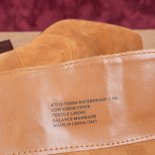 Blondo Women Tessa Tan Suede Waterproof Riding Knee High Boots sz 5.5