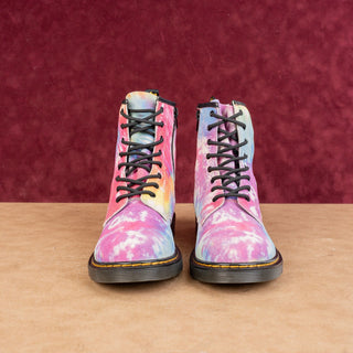 Dr Martens Unisex 1460 Y Multicolored Suede 8-Eyelet Lace-up Combat Boots M6 W7