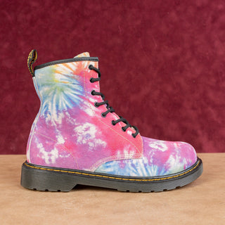 Dr Martens Unisex 1460 Y Multicolored Suede 8-Eyelet Lace-up Combat Boots M6 W7