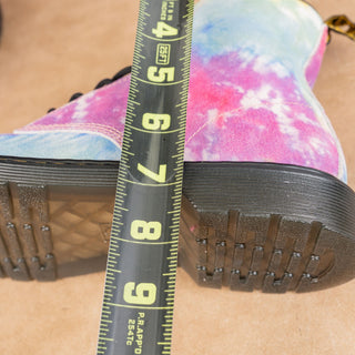 Dr Martens Unisex 1460 Y Multicolored Suede 8-Eyelet Lace-up Combat Boots M6 W7