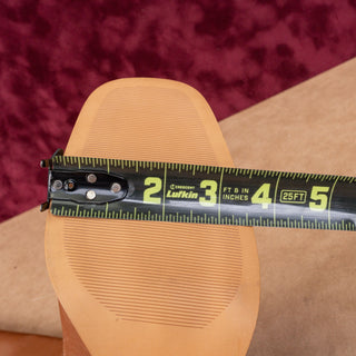 Marc Fisher Women Dreeam Brown Leather Block Heel Square Toe Tall Boots sz 9.5