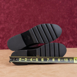 Stuart Weitzman Women Adrina Black Leather Stretch Lug OTK Fashion Boots sz 6.5