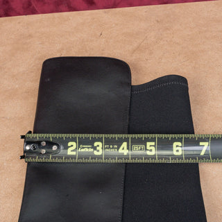 Stuart Weitzman Women Adrina Black Leather Stretch Lug OTK Fashion Boots sz 6.5