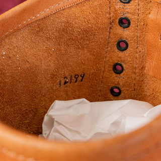 Frye Wmn Veronica Short Moto Biker Slip-on Cognac Leather Buckle Mid Boots sz 7