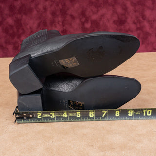 rag&bone Women Rover Chelsea Black Leather Western Ankle Boots sz 6US EUR36.5