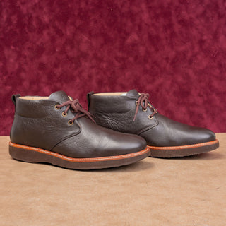 Samuel Hubbard Men Chukka Re-boot Brown Lace-up Vibram Dress Boots sz 9