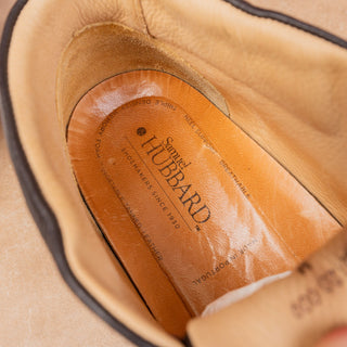 Samuel Hubbard Men Chukka Re-boot Brown Lace-up Vibram Dress Boots sz 9