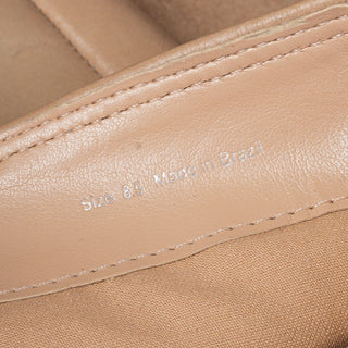 Dolce Vita Women Evi Tan Leather Moto Biker Metal Harness Boots sz 8.5