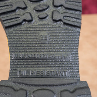 Ilse Jacobson Women Rub 47 Yellow Short Rain Wellies Rubber Boots 8US EUR38