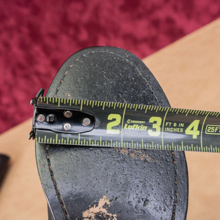 Frye Women Malor Black Leather Western Belted Fashion Knee Boots sz 7.5