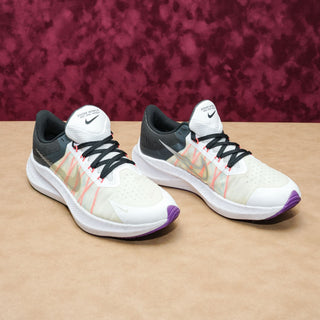 Nike Women Winflo 8 White/Black CW3421 103 Sneakers shoes size 9.5