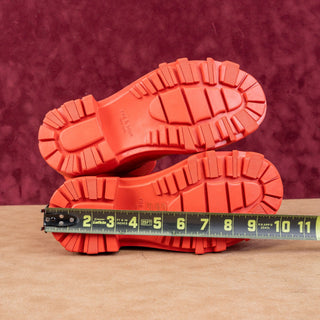 rag&bone Women Shiloh Orange Waterproof Wellies Rubber Rain Boots 5-5.5US EUR 36