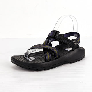 Chaco Women Classic Multicolor Strappy Vibram Flats Ankle Sandals sz 7