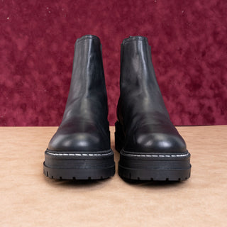 Marc Fisher Women Padmia Chunky Platform Festival Black Chelsea Boots Sz 10